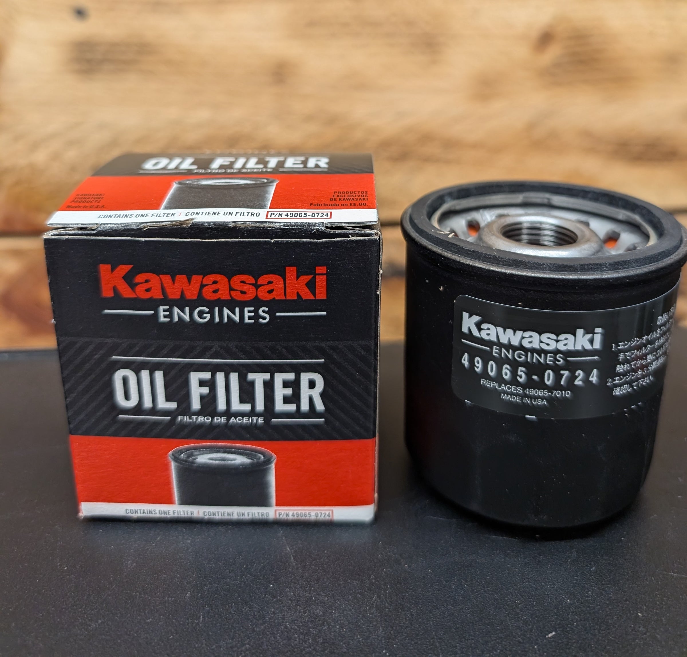 Kawasaki 49065-0724 (Replaces 49065-7010) Oil Filter Fits Bad Boy